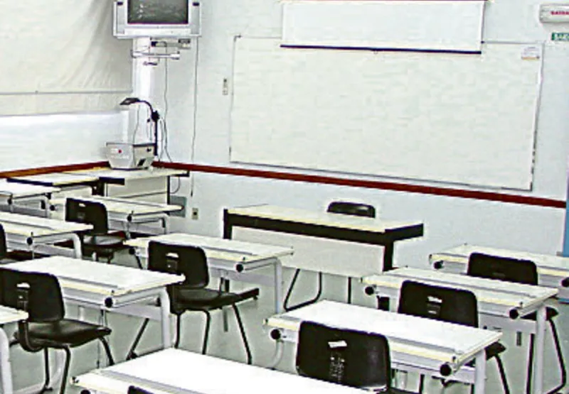 Sala de aula: cursos diversos