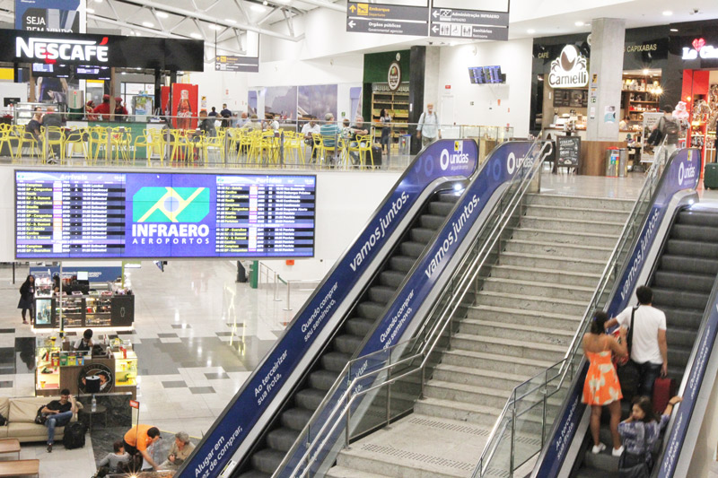 Aeroporto de Vitória (Foto: Beto Morais / AT)