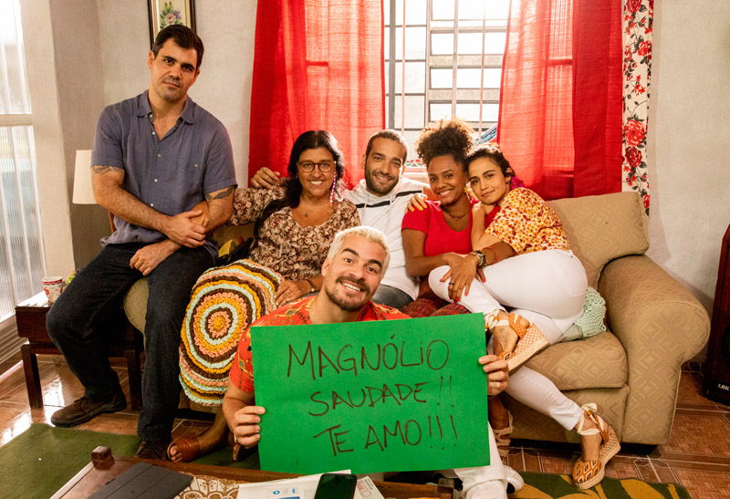 Elenco de "Amor de Mãe" (Foto: Victor Pollak / TV Globo)