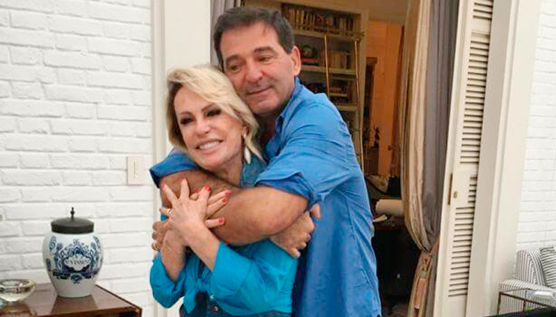 Ana Maria e o francês Johnny Lucet (Foto: Divulgação / Site Oficial)
