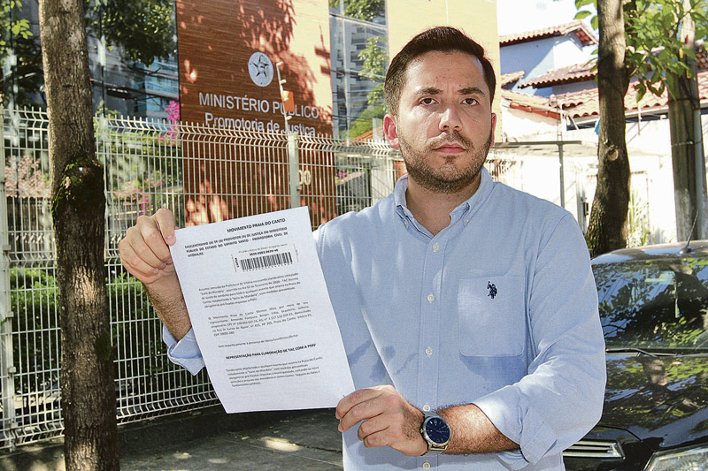 Armando Fontoura: “Se o evento não é autorizado, queremos que seja garantida a não realização dele” (Foto: Leone Iglesias / AT)