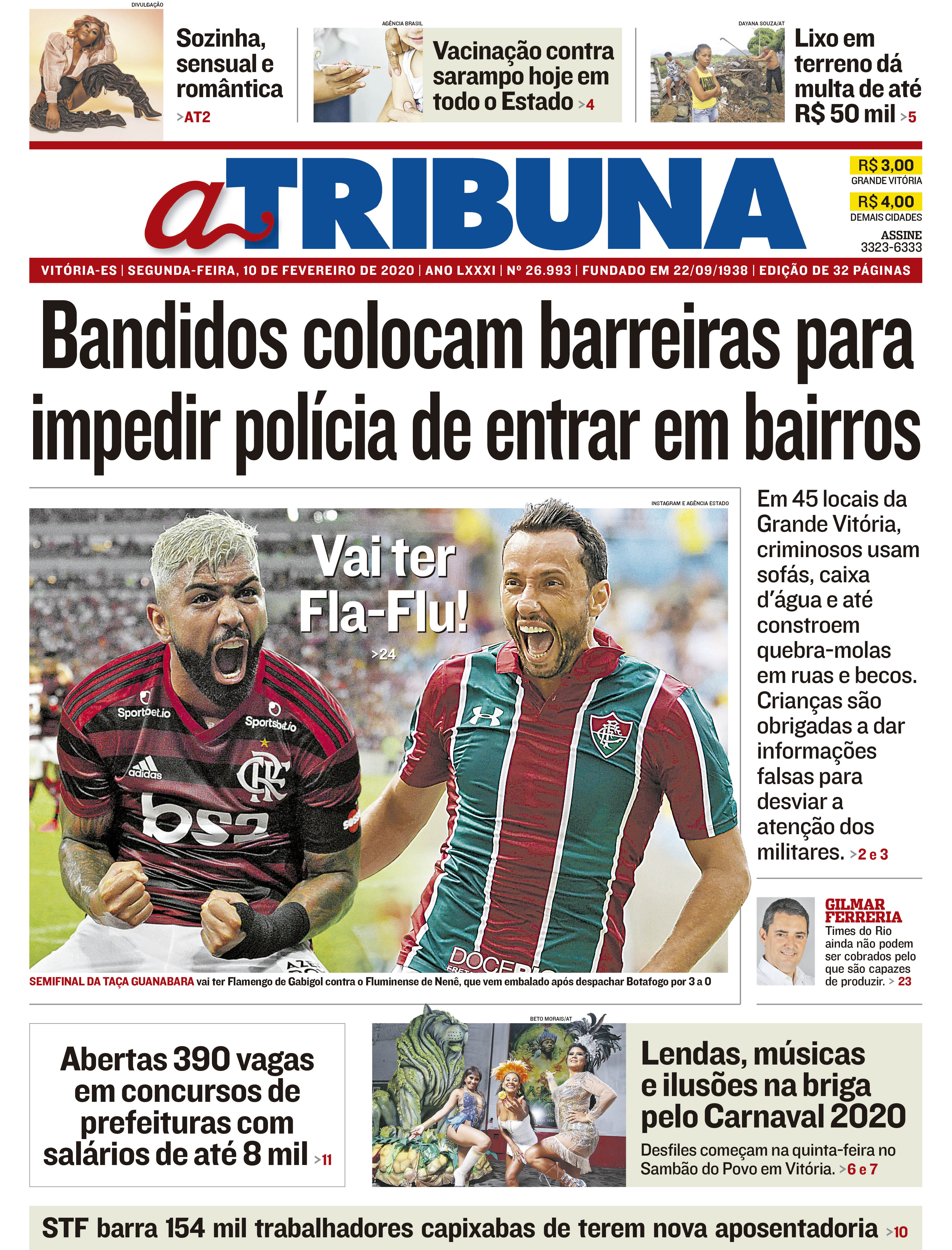  (Foto: Reprodução/ Jornal A Tribuna)