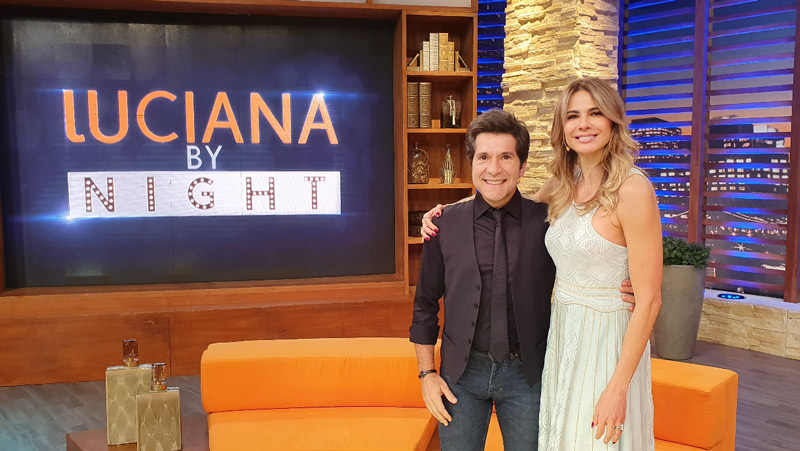Daniel e Luciana Gimenez (Foto: Divulgação / Rede TV!)