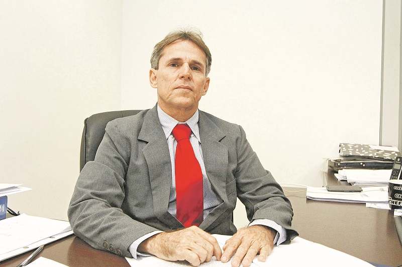 Delegado Wellington Lugão é a favor de mudanças no Estatuto da Criança e do Adolescente (Foto: Fernando Ribeiro/ Arquivo AT/ 20/4/2017)
