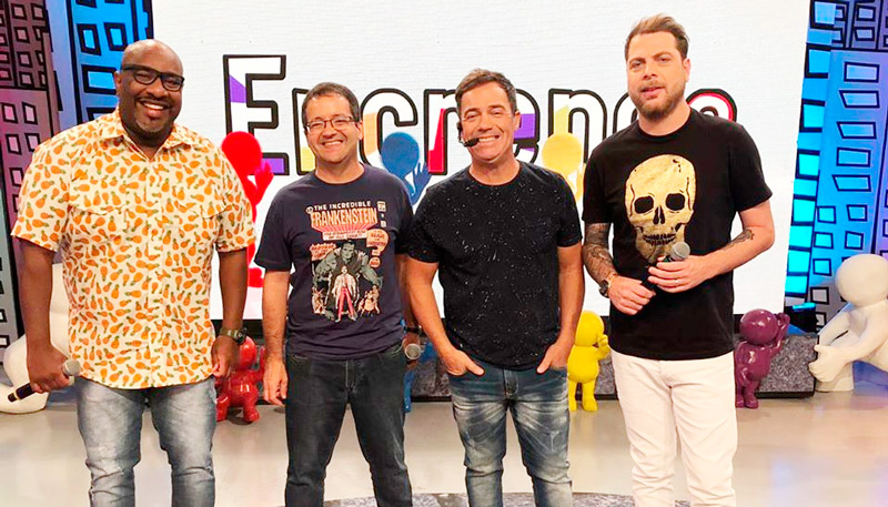 Elenco de Encrenca (Foto: Reprodução / Facebook)