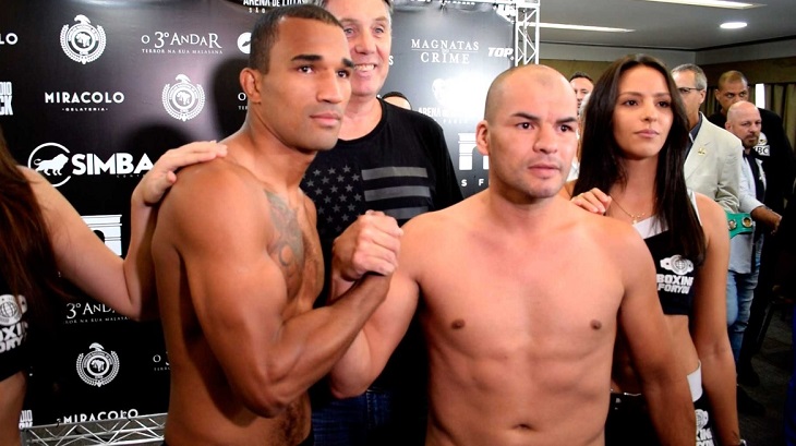 Esquiva Falcão e o argentino Jorge Miranda (Foto: Matheus Ornellas/On Board Sports)
