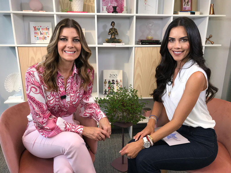 Fabiana Scaranzi e Daniela Albuquerque (Foto: Andrea Dallevo / Rede TV!)