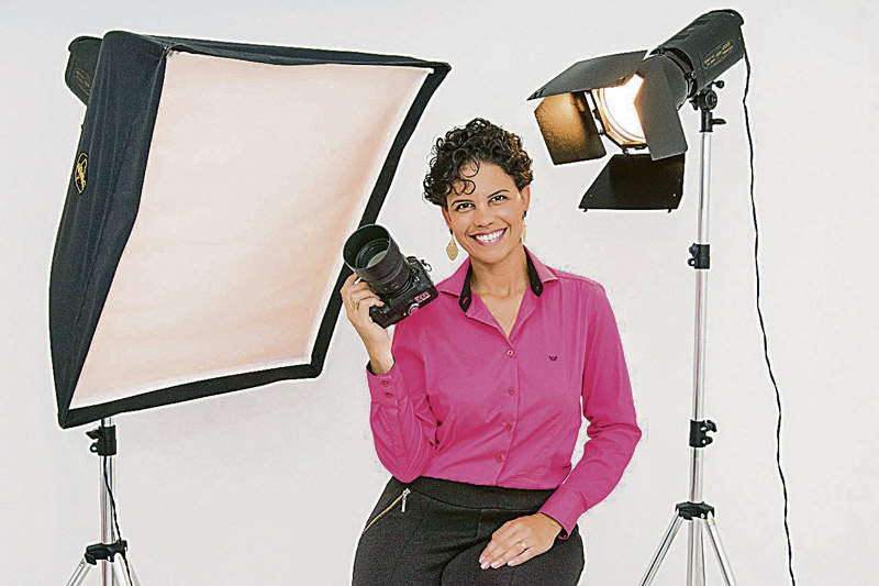 Fotógrafa Kátia Kristina de Souza Santos (Foto: Kátia Santos / Divulgação)