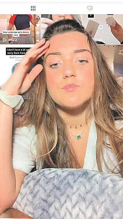 Lauren Nichols virou celebridade (Foto: Reprodução/Tiktok)