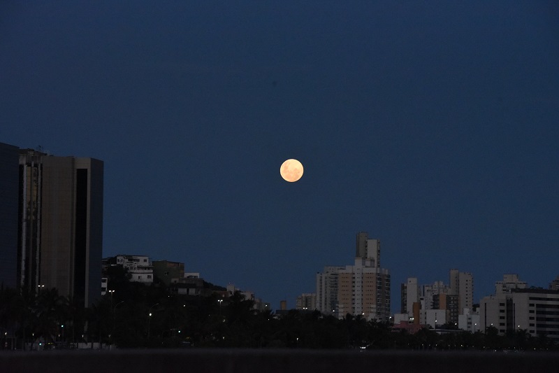 Superlua poderá ser vista no domingo (Foto: Beto Morais/AT/ 08/02/2020)