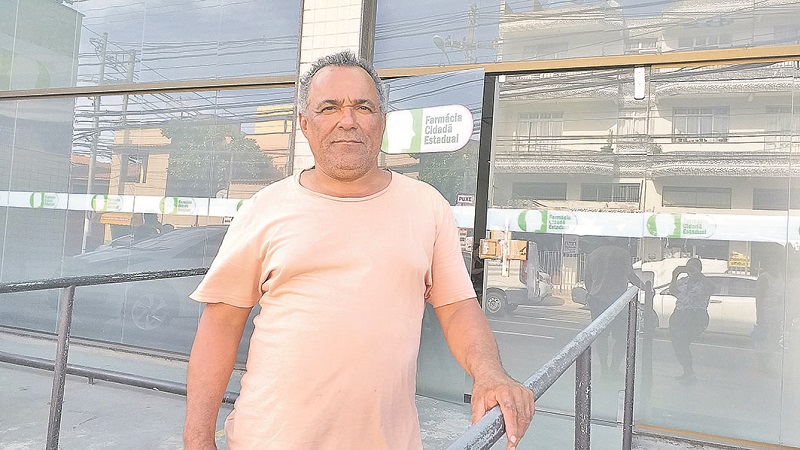O portuário Adilson Carlos de Souza (Foto: Simony Giuberti)
