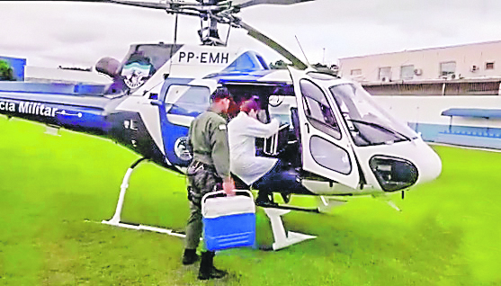 Notaer: órgãos para transplante (Foto: Reprodução de vídeo Instagram @Notaer.es)
