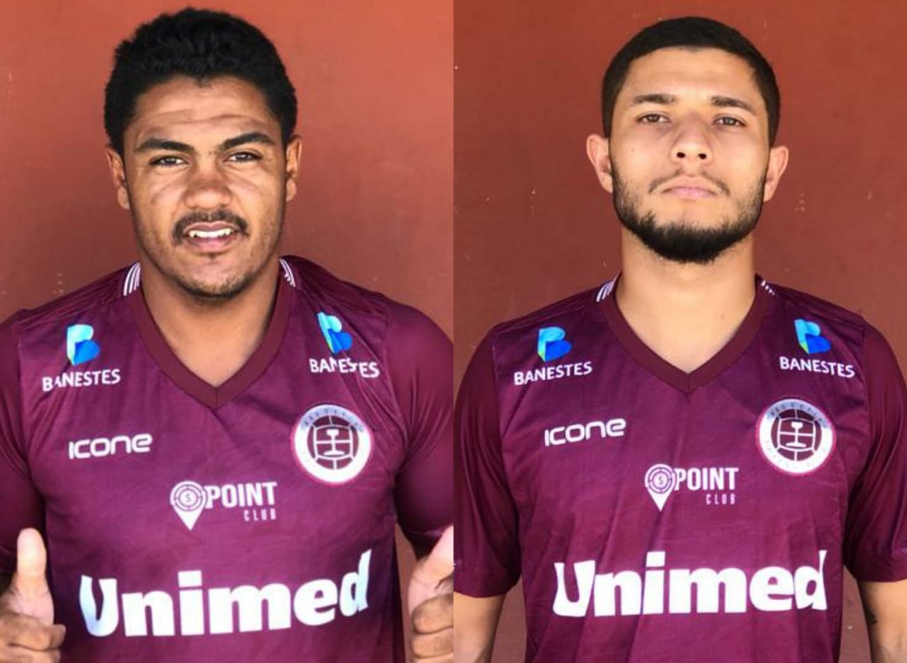 Pajé e Jeffinho reforçam a Desportiva no Capixabão 2020 (Foto: Montagem com fotos de divulgação)