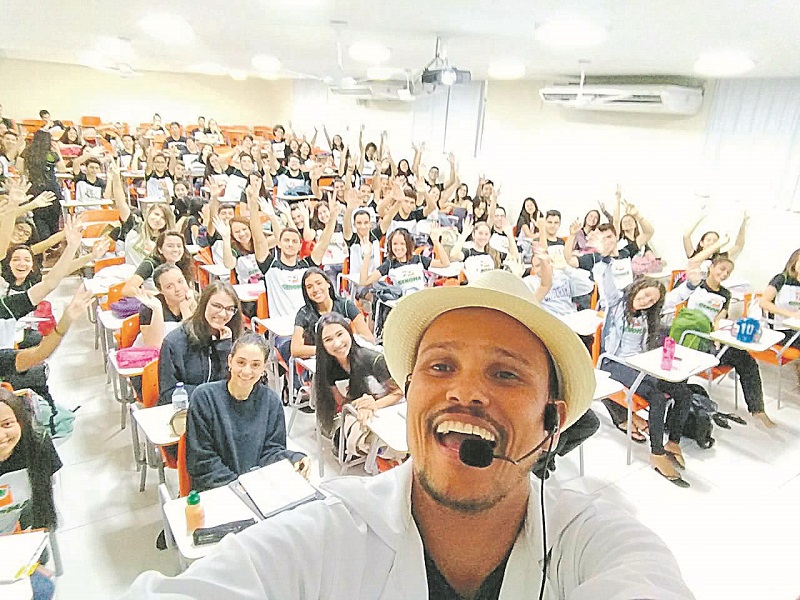 José Quirino: descontração (Foto: Acervo pessoal)