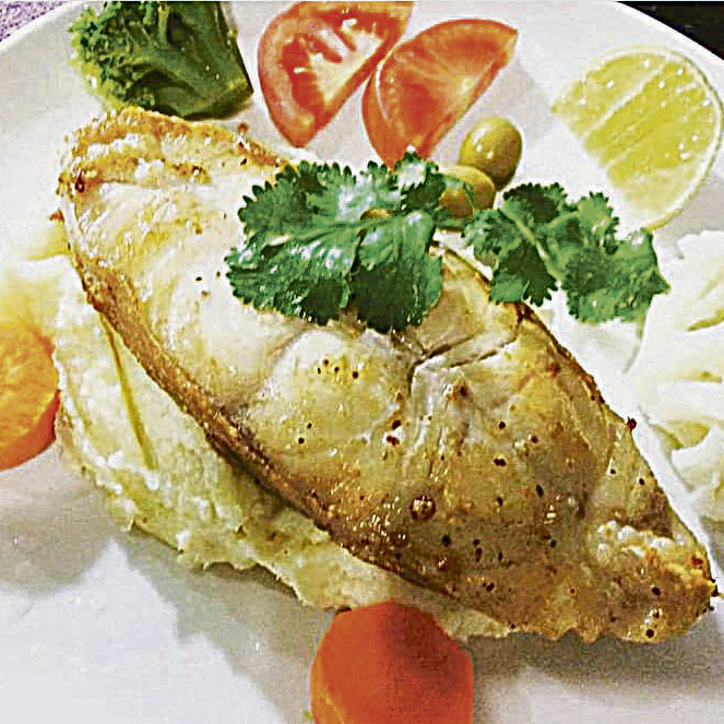 Posta de badejo frita (Foto: Divulgação / Porto do Bacalhau)
