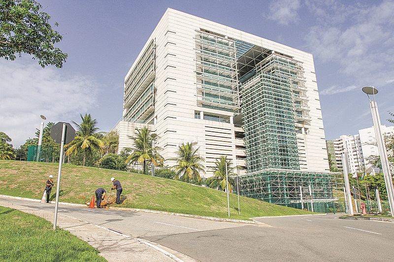Prédio da Petrobras, em Vitória (Foto: Thiago Coutinho/Arquivo AT 04/05/17)