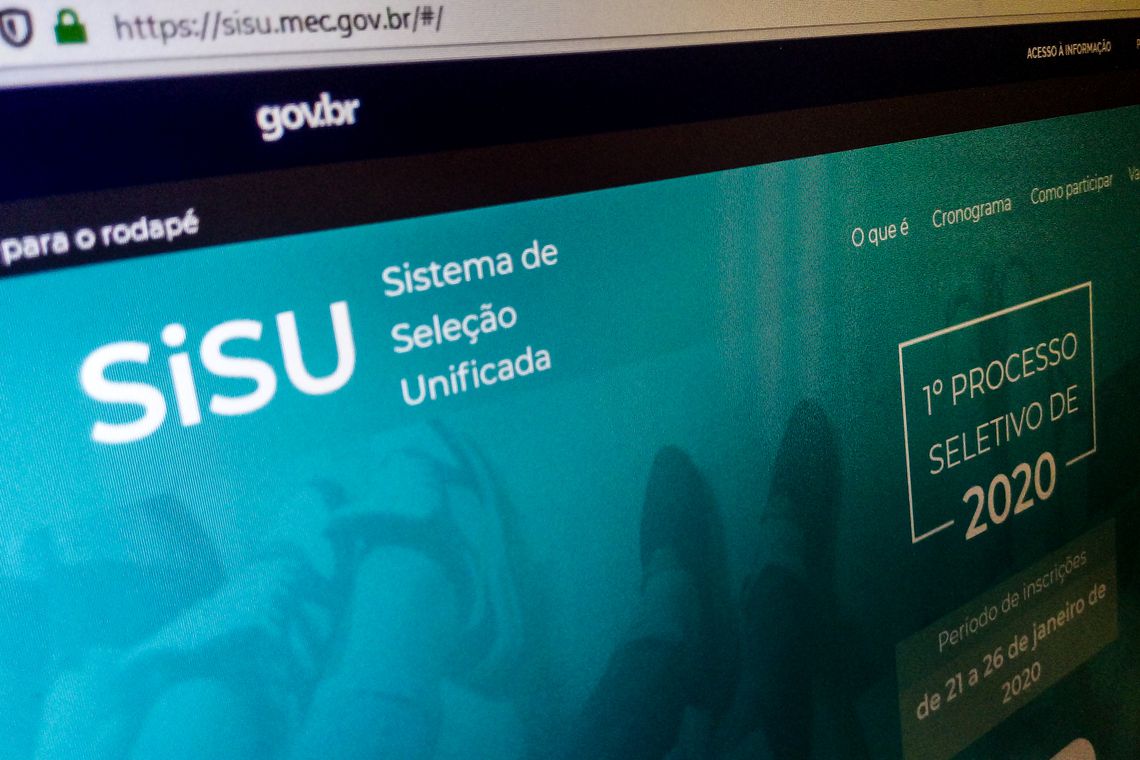Site do Sisu (Foto: Marcello Casal Jr/ Agência Brasil)