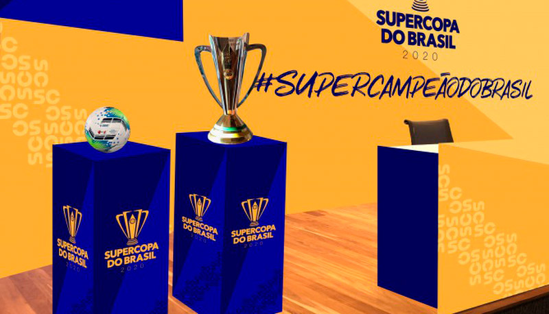 Taça da Supercopa do Brasil (Foto: Divulgação)