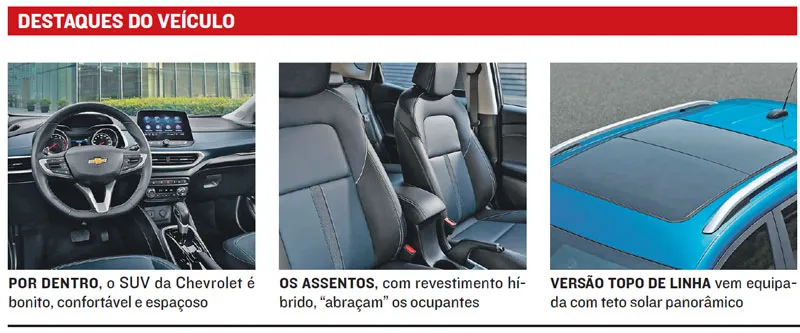 Imagem ilustrativa da imagem Novo Tracker a partir de R$ 82 mil