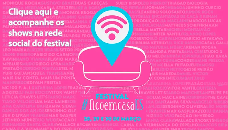 Imagem ilustrativa da imagem #FicoemcasaES: Festival capixaba para ajudar artistas