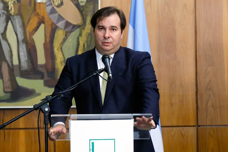 Presidente da Câmara, deputado Rodrigo Maia