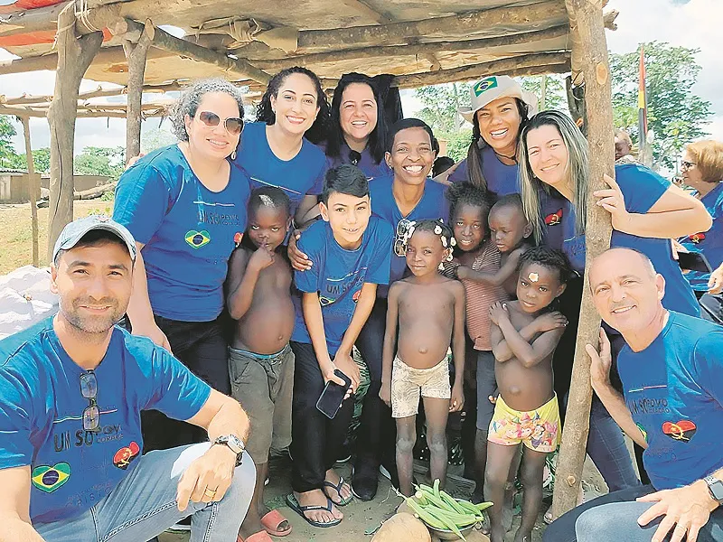 Imagem ilustrativa da imagem Capixabas deixam suas famílias para alegrar a vida de crianças em uma creche na África