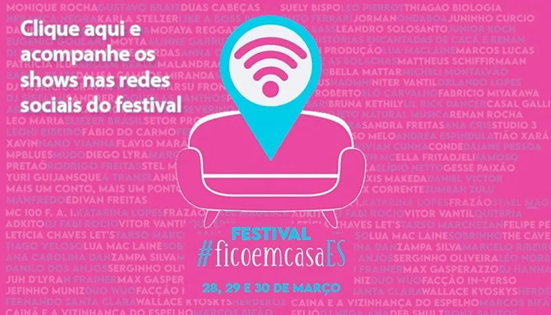 Imagem ilustrativa da imagem #FestivalFicoEmCasa: contações de história, dança e música