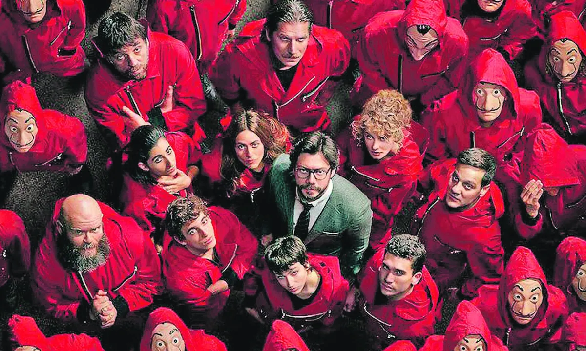 Imagem ilustrativa da imagem A 4ª temporada de 'La Casa de Papel' traz grupo de bandidos em colapso