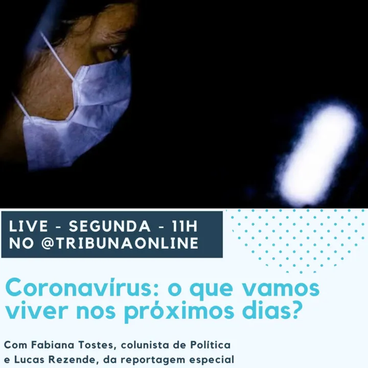 Imagem ilustrativa da imagem Ao vivo: Jornalistas de A Tribuna analisam pandemia