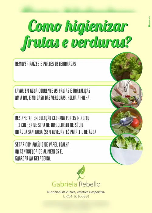
          Imagem ilustrativa da imagem Como higienizar frutas e verduras?
          