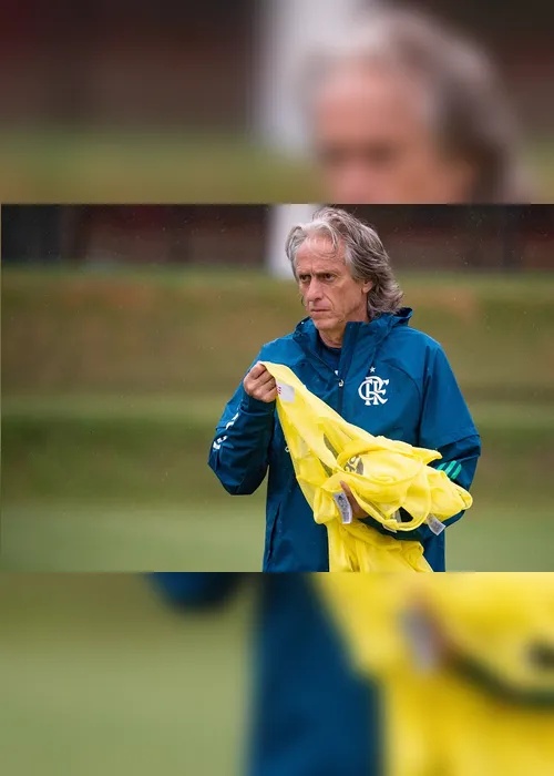 Imagem ilustrativa da imagem Após vice do Fla, Jorge Jesus diz que Fluminense "jogou para não perder de muito"