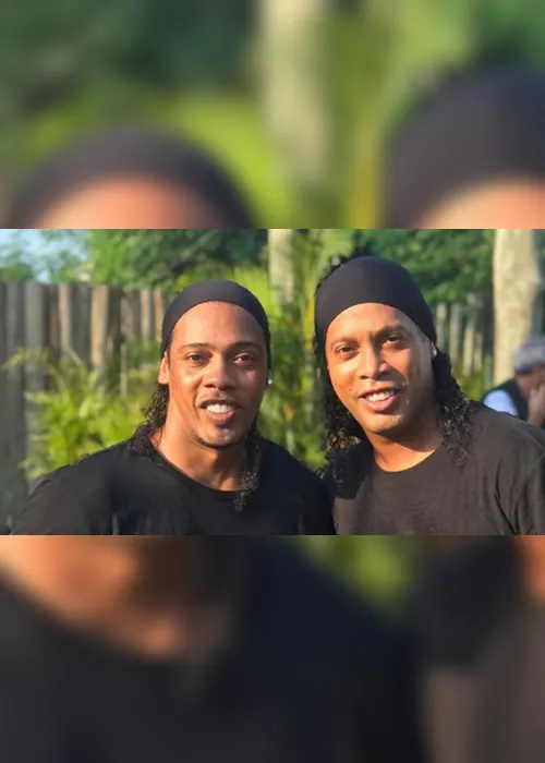 Imagem ilustrativa da imagem Sósia de Ronaldinho Gaúcho fatura até R$ 40 mil por mês com eventos