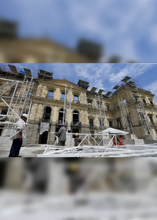 Imagem ilustrativa da imagem Reconstrução do Museu Nacional vai deixar visíveis as marcas do incêndio no Rio