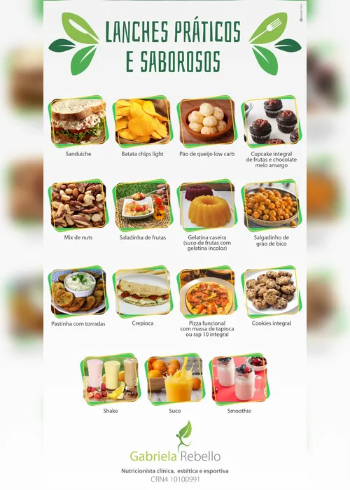 
          Imagem ilustrativa da imagem Lanches práticos e saborosos
          