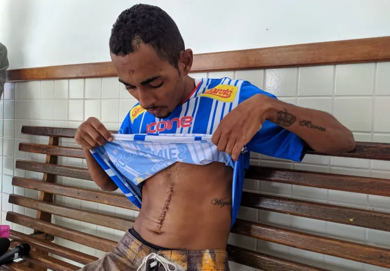 Wesley Mendes dos Santos, de 28 anos, foi esfaqueado na cabeça, três vezes nas costas e uma vez no pulmão
