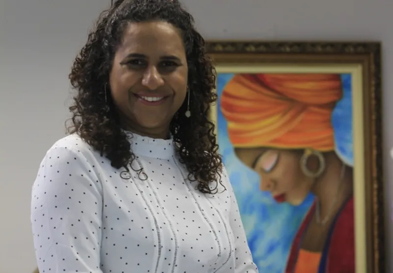 Vice-governadora Jaqueline Moraes