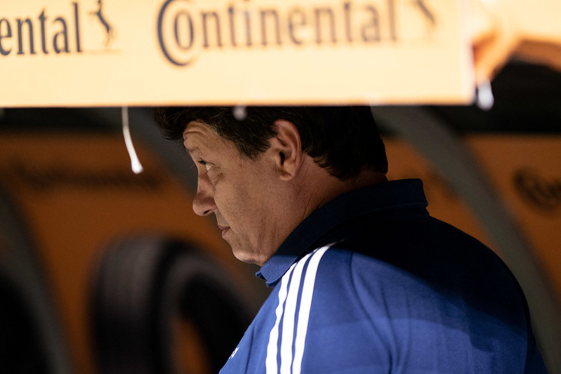 Adilson Batista quando treinava o Cruzeiro (Foto: Gustavo Aleixo/ Cruzeiro/ Divulgação)
