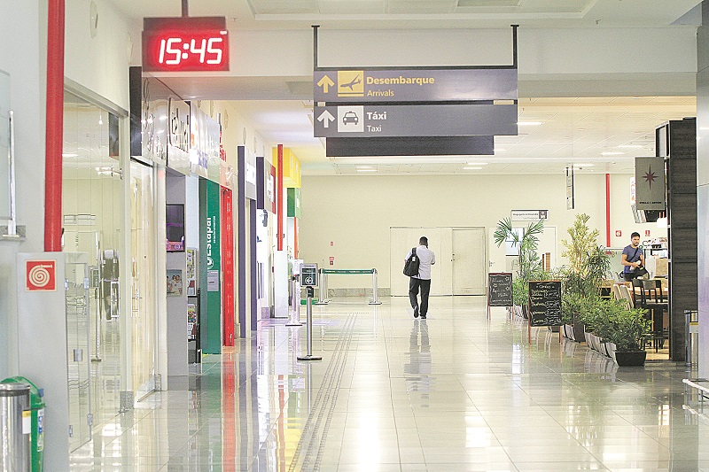 O aeroporto de Vitória espera ter mais 118 voos (Foto: Dayana Souza/AT)