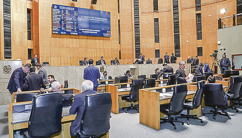 Plenário da Assembleia (Foto: Tati Beling / Ales)
