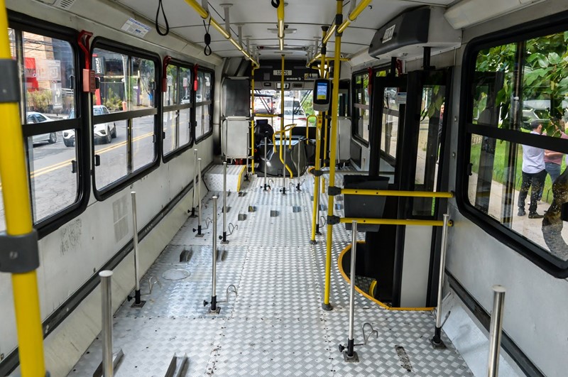 Ônibus vai transportar mais bicicletas (Foto: Hélio Filho/Secom)