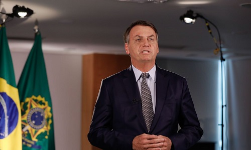 Presidente fez pronunciamento (Foto: Carolina Antunes/PR)
