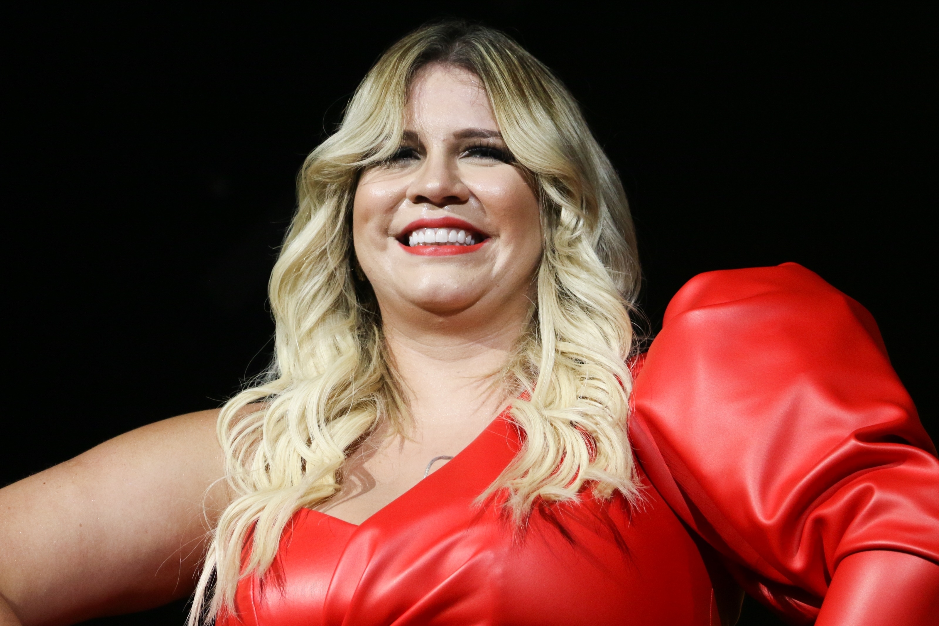 Com um repertório atualizado, Marília não esqueceu dos sucessos antigos (Foto: Lucas Ramos/ AgNews)