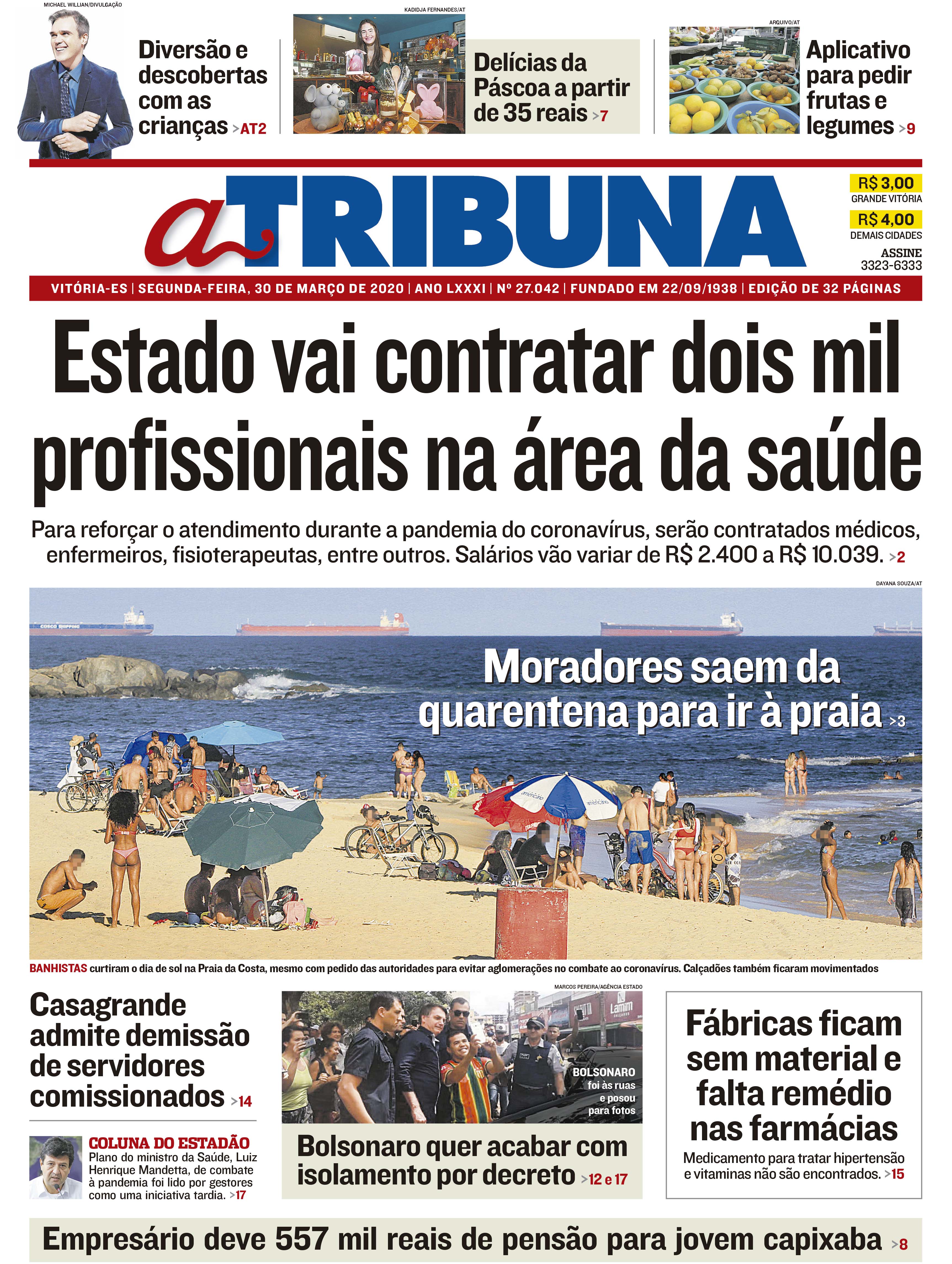 (Foto: Reprodução/ Jornal A Tribuna)