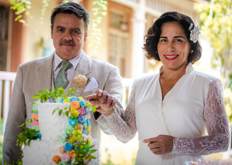 Cássio Gabus Mendes e Glória Pires (Foto: Paulo Belote/TV Globo)