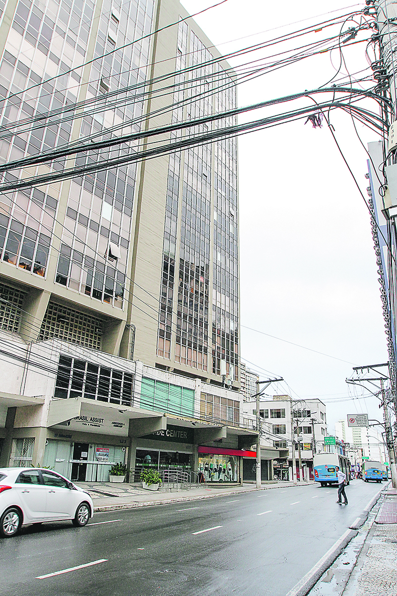 Edifício Trade Center, no centro de Vitória, vai abrigar dois órgãos públicos (Foto: Leone Iglesias - 27/08/2019)