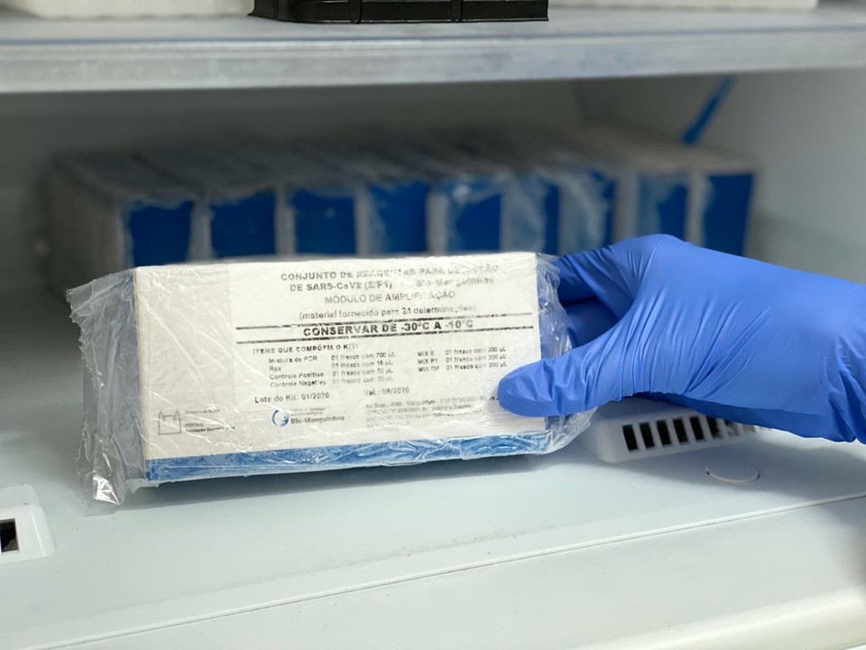 Cada kit é capaz fazer até 24 testes (Foto: Divulgação Sesa)