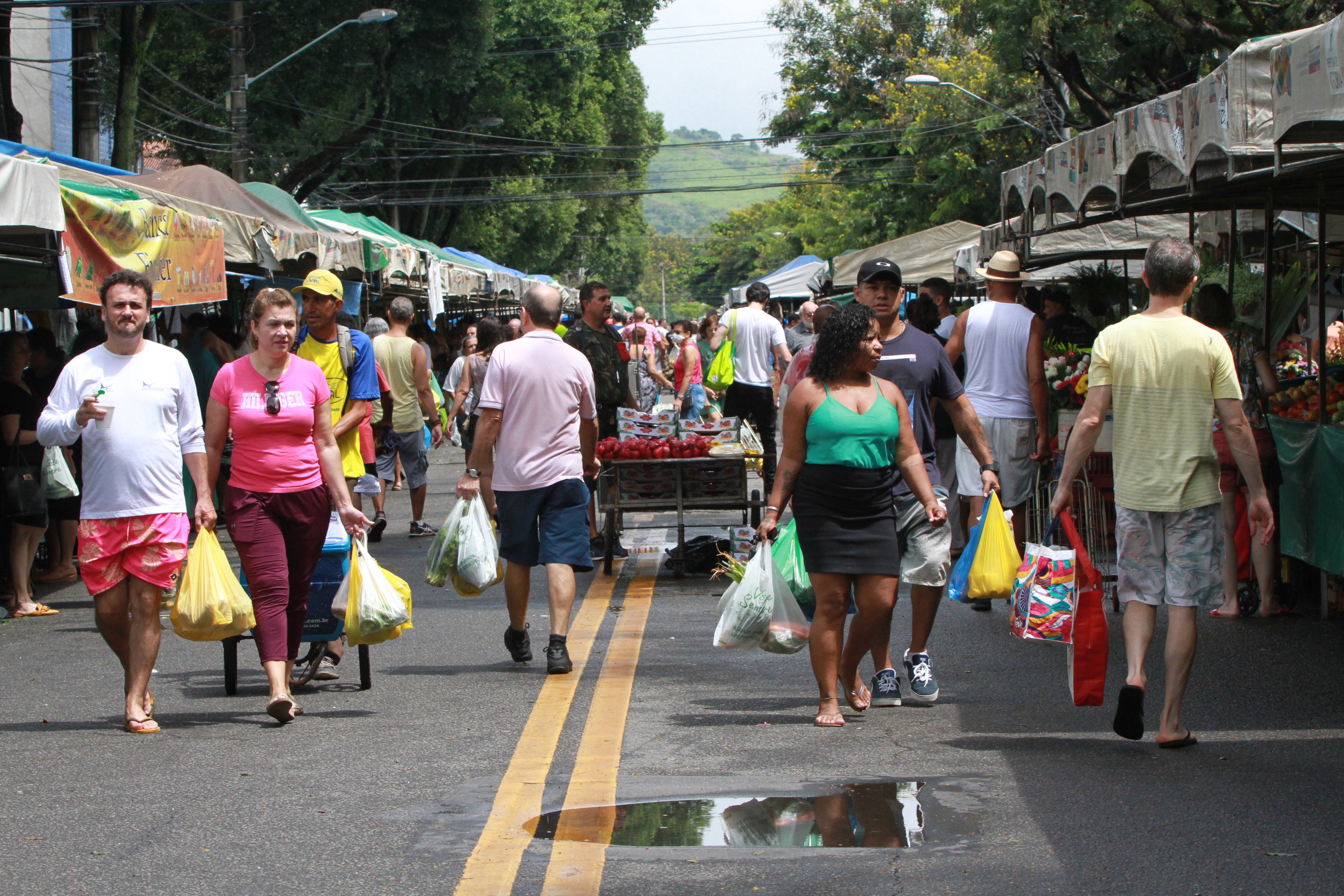 Feira Livre de Jardim da Penha (Foto: Kadidja Fernandes/AT)