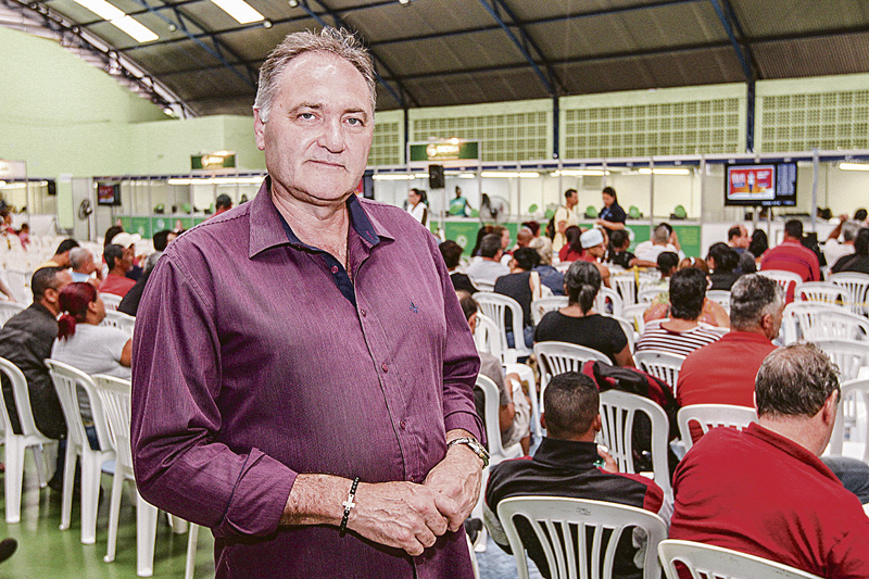 Geraldo Calenzani, Gerente de negócios da CDL Vitória (Foto: Beto Morais / AT)