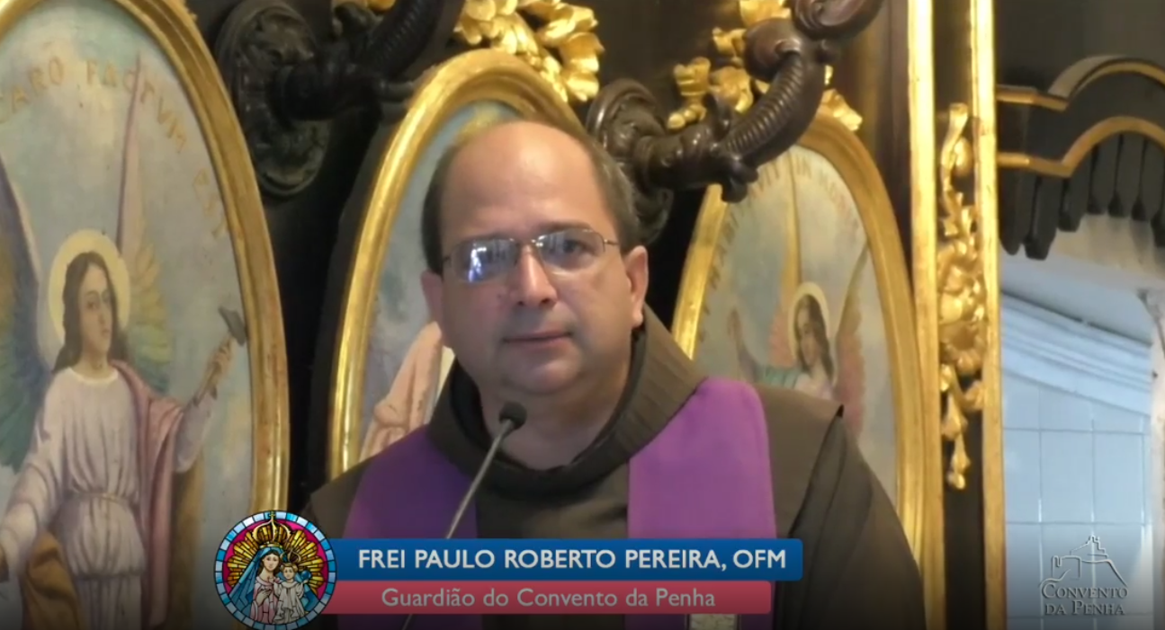 Frei Paulo Roberto Pereira citou a imagem do Papa Francisco sozinho na Praça São Pedro (Foto: Divulgação/Redes Sociais)