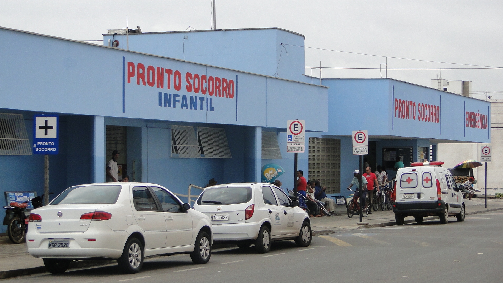 Hospital Geral de Linhares (HGL) (Foto: Wilton Junior)